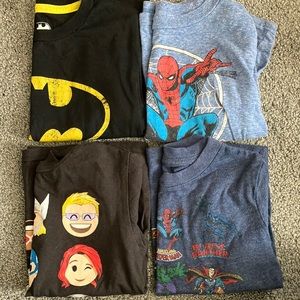Kids Super Hero Shirt Bundle